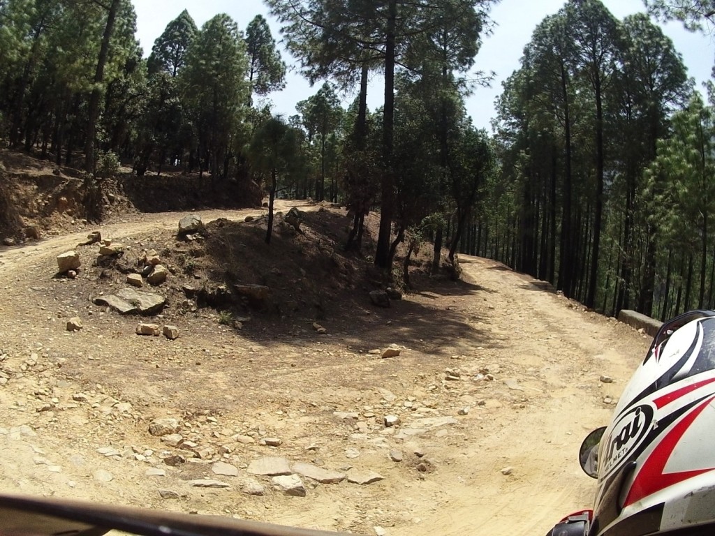 Surprise off road with sheer drops