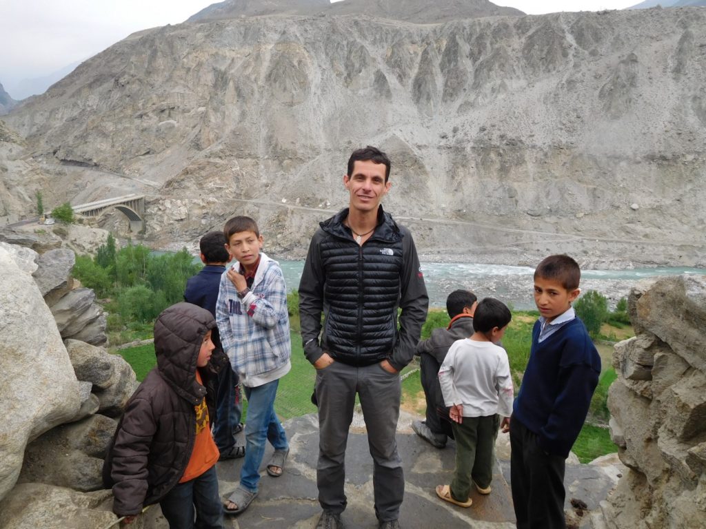 Dean with our guides