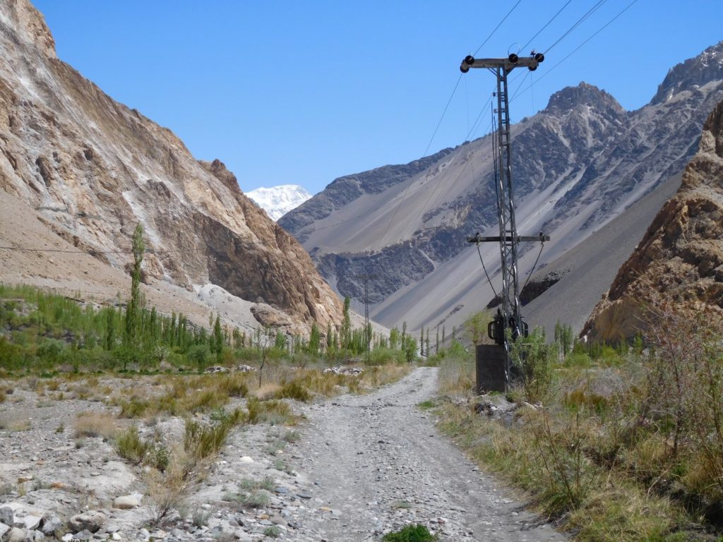 A road to a little village