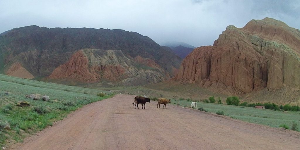  Red rock that reminded us of Australia
