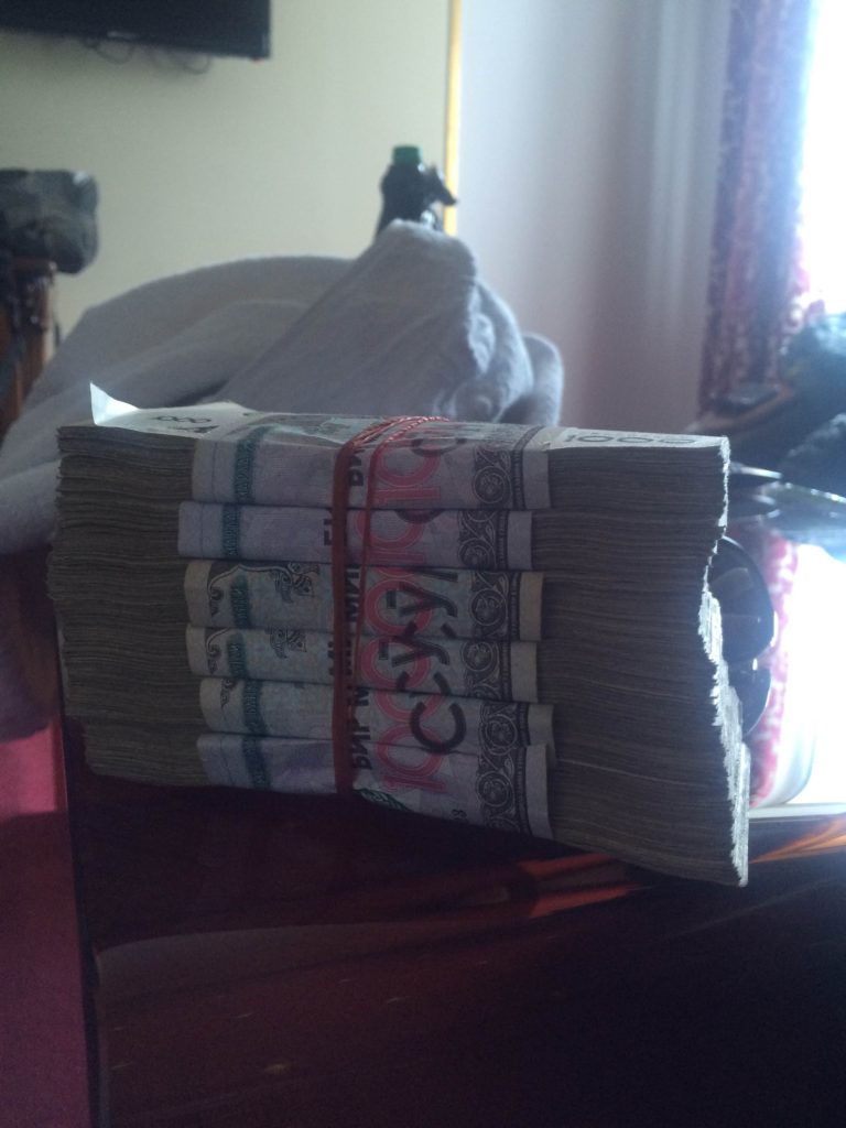 The equivalent to $96 USD