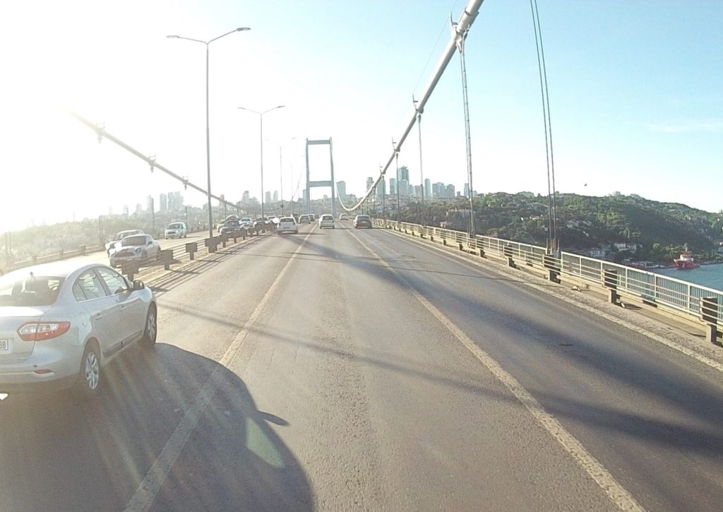 the bridge connecting Asia to Europe