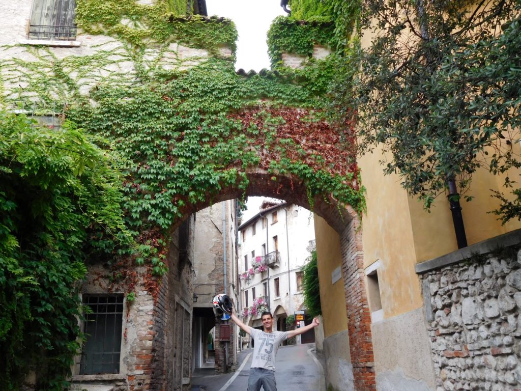 A beautiful village in Italy