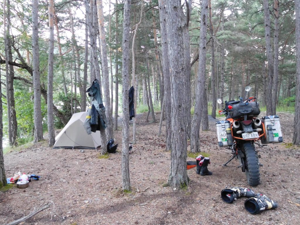 Our camp tonight
