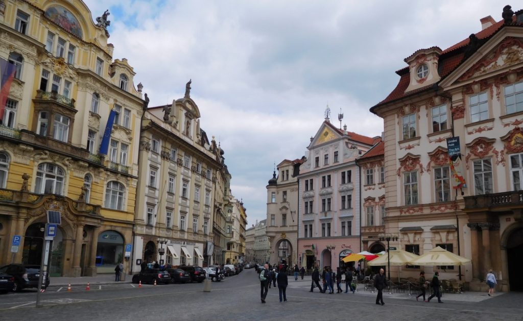 just another square in Prague