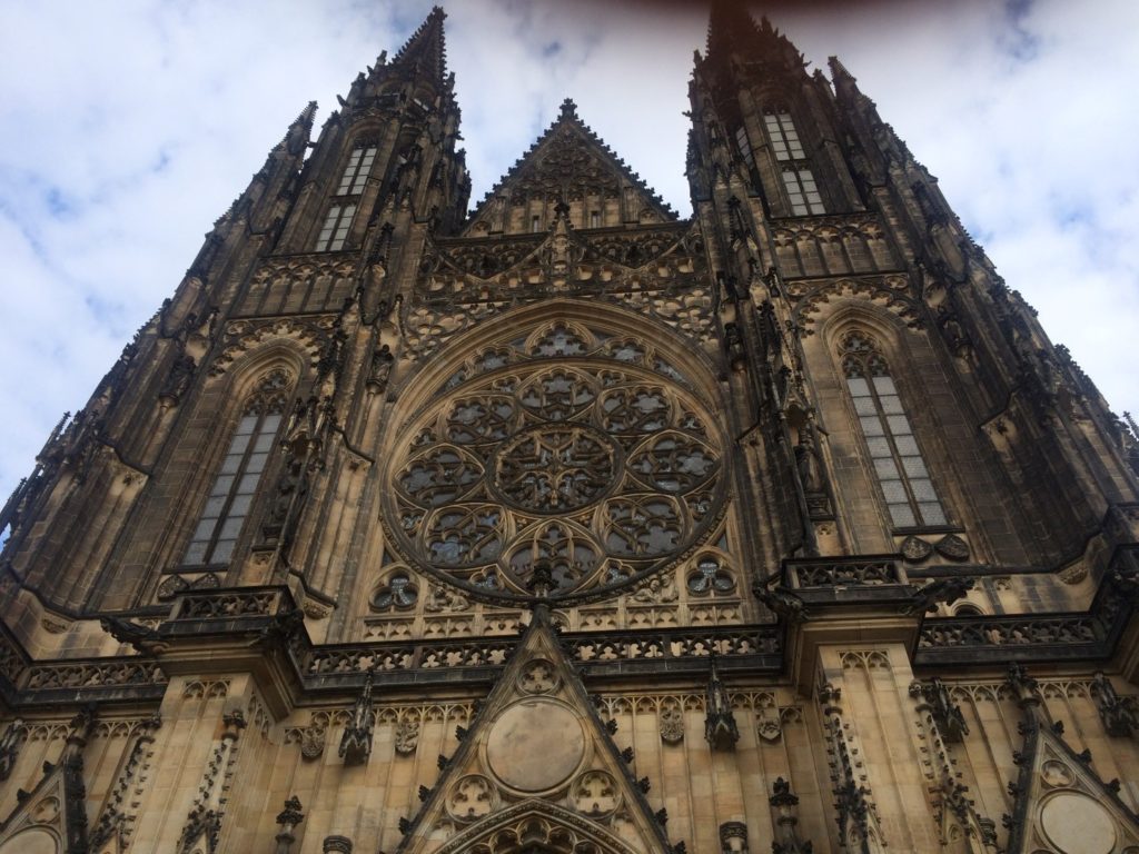 The chrush in the palace of Prague